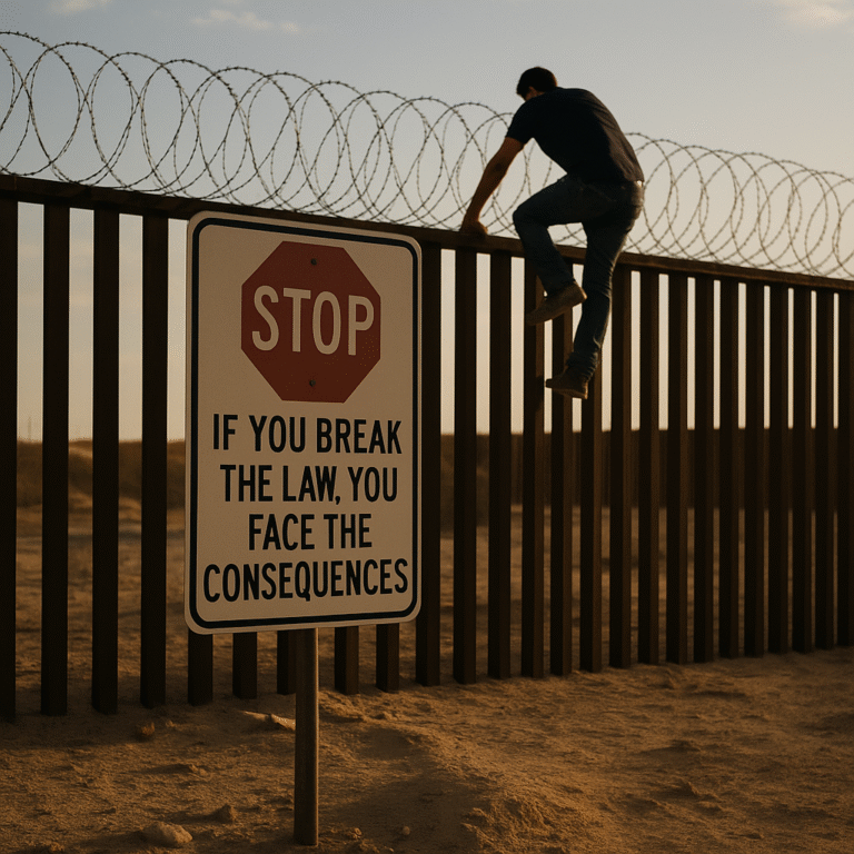 🚧 If You Break the Law, You Face the Consequences, even at the Border